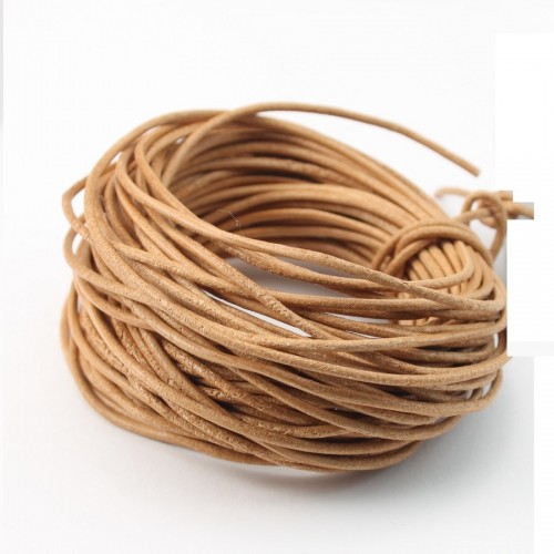 Fil leather  brown 1.0mm x 1m
