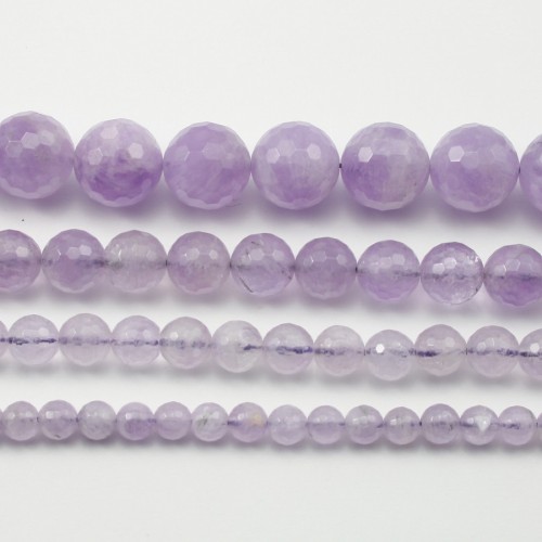 Jade violet Rond facette