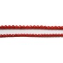 Bamboo mer teinte rouge Rond Facette