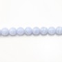 Blue Chalcedony Round 6mm x 40cm