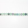 Fluorite Faceted Round 8mm x 40cm