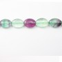 Fluorite Ovale 10x14mm x 40cm