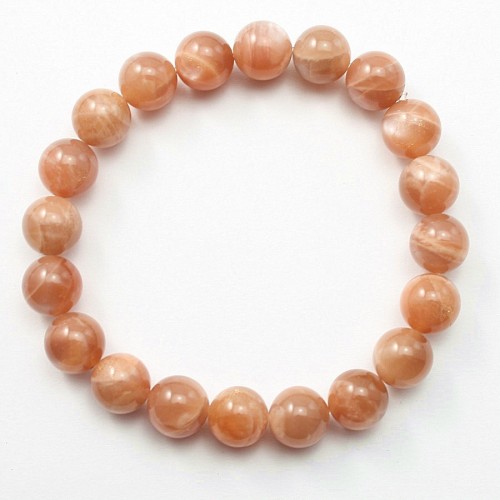 Bracelet Samara Sunlight Stone Round Ball 10 MM