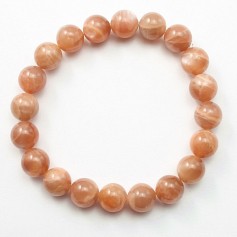 Bracelet Samara Sunlight Stone Round Ball 10 MM
