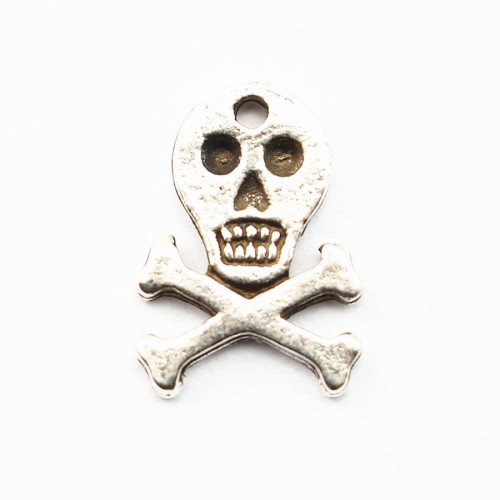 Cherry charm old copper tone 15mm x 2pcs