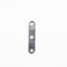 Barrette 3 trous 16x3.5mm x 6pcs