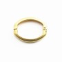 Anneaux ouvert pour sautoire gold 25x20mm x 1pc