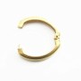 Anneaux ouvert pour sautoire gold 25x20mm x 1pc