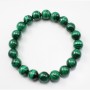 Bracelet malachite ronde 10mm