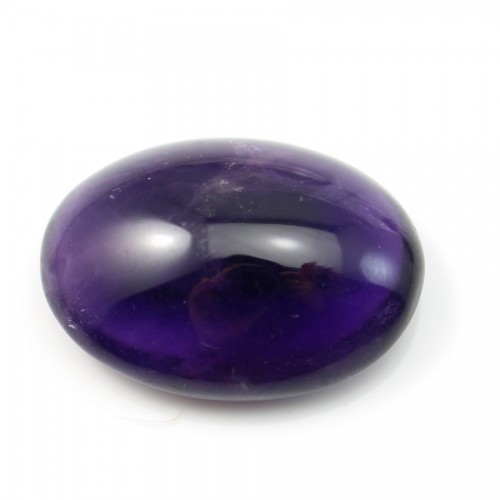 Cabochon amethyste ovale 20x28mm x 1pc