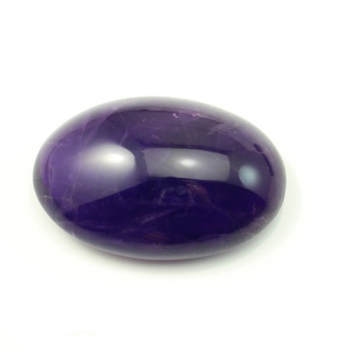 Cabochon amethyste ovale 20x30mm x 1pc
