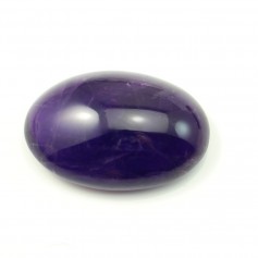 Cabochon amethyste ovale 20x30mm x 1pc