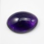 Cabochon amethyste ovale 18x25mm x 1pc