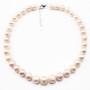 Collier Perle D'eau Douce Mauve