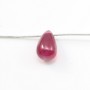 Rubis goutte x 2pcs, différentes tailles disponibles