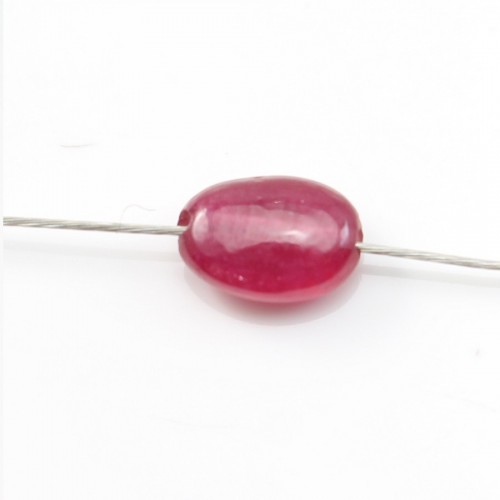 Ruby Oval 5x7mm x 1pc