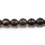 Smoky Quartz Faceted Round 4mm x 40 cm