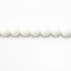 Bénitier, ronde facettée, 6mm x 39cm