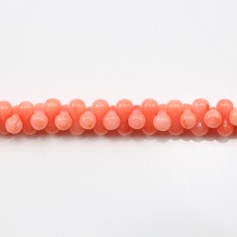 Bambou mer teinté orange OS 4x9mm x 40cm 