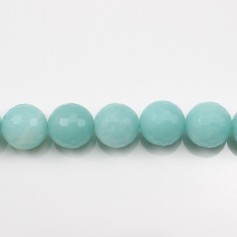 Amazonite Faceted Round 12mm x 40cm