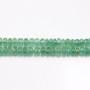 Emraude RONDELLE FACETTE 2.5-6.5MM  x 55cm