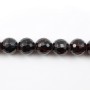 Garnet Faceted Round 12mm x 40cm