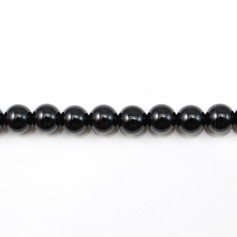 Black Agate Round 6mm