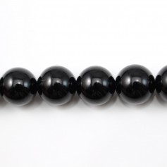 Black Agate Round 14mm