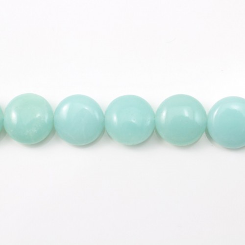 Amazonite Ronde Plate 14mm x 40cm