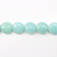 Amazonite Ronde Plate 14mm x 40cm