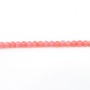 Colored Orange Round Sea Bamboo 3mm x 40cm 