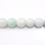 Jade nature round 13mm  x 40cm