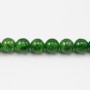 Tsavorite ronde 6mm x 40cm