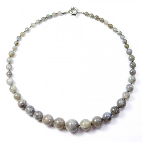 Collier en labradorite 