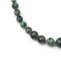 Collier ruby-zoisite