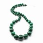 Collier Simple dégradé malachite 