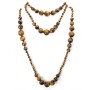 Necklace tiger eye 140cm 