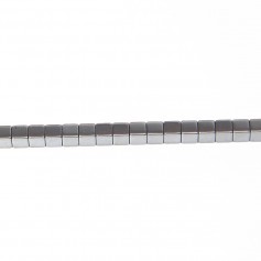 Hématite cube carré 3mm x 40cm 
