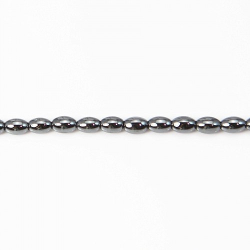 Hematite keg 3x5mm x 40cm