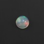 Cabochon opale ethiopian ronde 6mm x 1pc