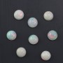 Cabochon opale ethiopian ronde 7mm x 1pc
