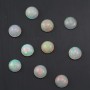 Cabochon opale ethiopian ronde 7mm x 1pc