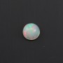 Cabochon opale ethiopian ronde 7mm x 1pc