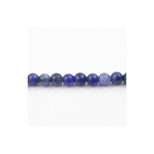 Sodalite ronde 6mm x 6pcs 
