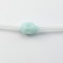 Amazonite tête de mort 10mm