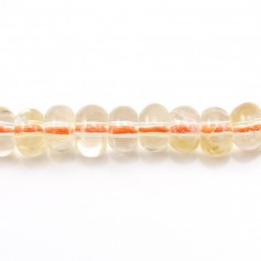 Citrine Rondelle 6x10mm x 40cm