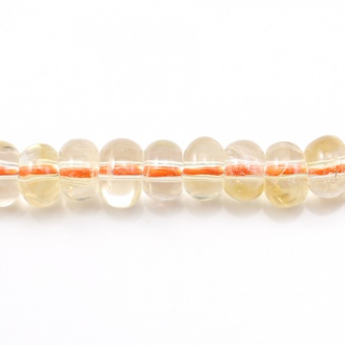 Citrine Rondelle 5x8mm x 40cm