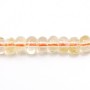 Citrine Rondelle 5x8mm x 40cm