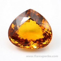 Citrine Coeur 34 x 31mm 107.09CTS