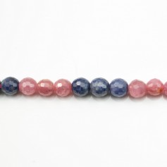 Rubis Saphir Ronde Facette 5mm x 40cm